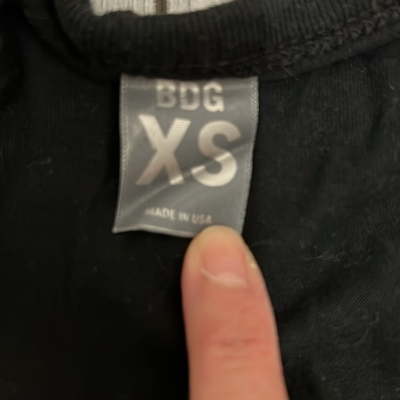 BDG Urban Outfitters Black 100% cotton cardigann - Picture 2 of 3